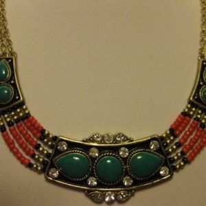 Egyptian style ladies costume necklace